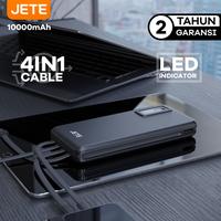 Gambar Power Bank JETE B5 10000mAh PD 22.5W 4in1 Cable Fast Charging - Putih dari Doran Gadget Store Kota Medan 3 Tokopedia