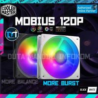Gambar Cooler Master MOBIUS 120P ARGB - 120mm PWM High Performance Blade Fan - Black Edition  dari Duta Mandiri Infokom Kota Administrasi Jakarta Pusat 1 Tokopedia