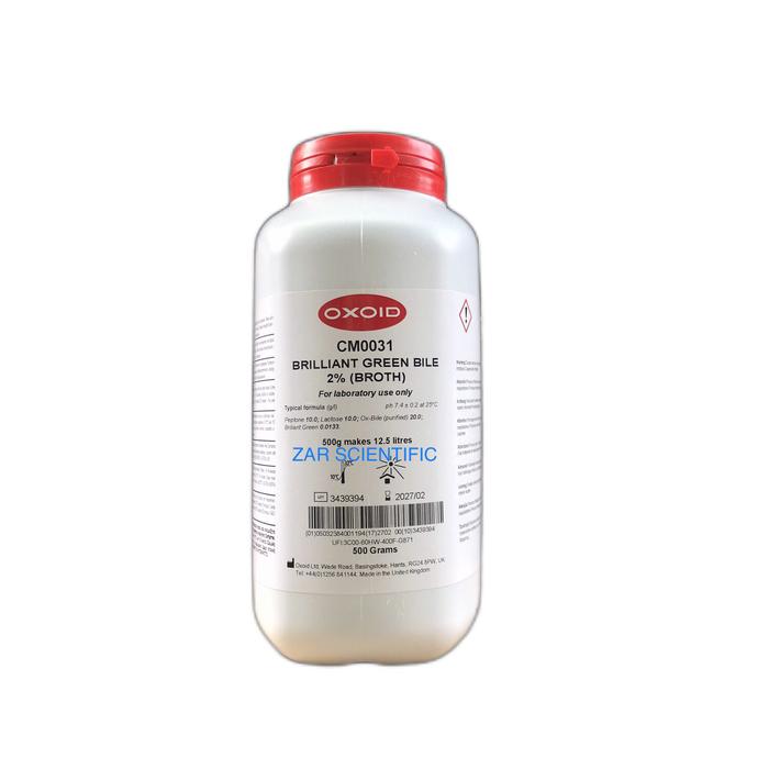 Jual Brilliant Green Bile 2% Broth (BGLB) Oxoid CM0031B - Kab. Bandung ...