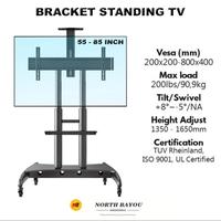 Gambar BRACKET STANDING LED TV NORTH BAYOU 55" - 85" NB AVA 1800 dari ALFATRO Kota Administrasi Jakarta Selatan 2 Tokopedia