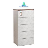 Gambar Olymplast Drawer Cabinet Modern Pattern 5 Susun / ODC 05M PTN - Marble dari Olymplast Kota Surabaya 4 Tokopedia