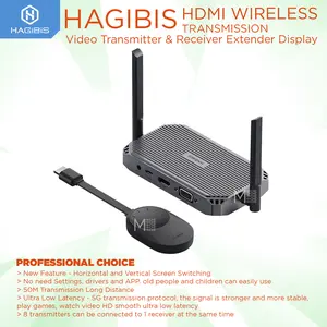 HAGIBIS HDMI Wireless Transmission Video Transmitter&Receiver Display
