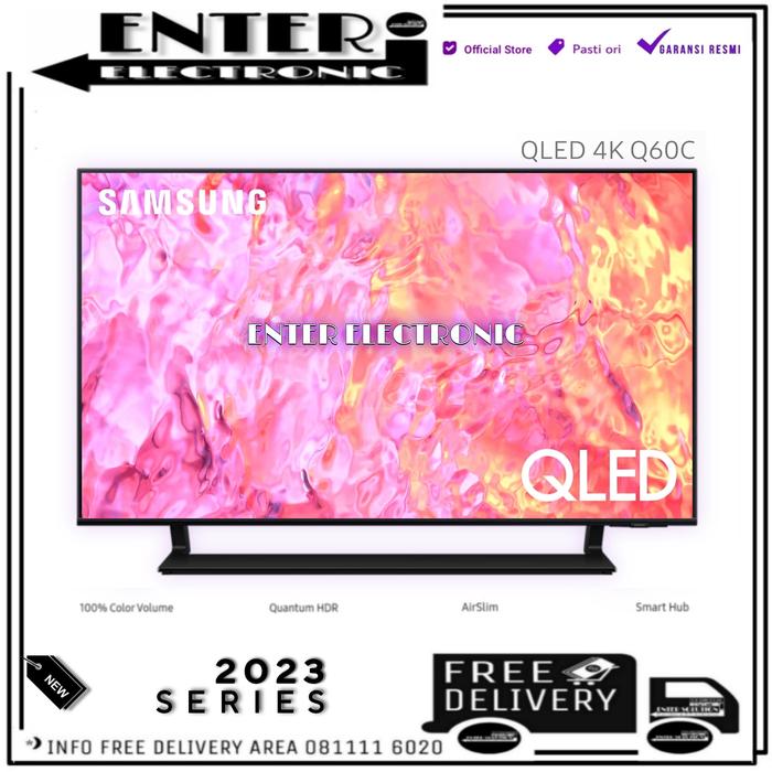 Gambar SAMSUNG QA43Q60CAKXXD - QLED TV 4K SMART TV 43 INCH QA 43Q60C QA43Q60C dari Enter Electronic Kota Tangerang Selatan Tokopedia