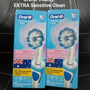 Oral B Vitality Sensitive sikat gigi elektik, Oral B sensitive