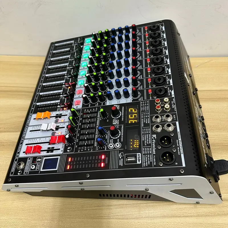 POWER MIXER FIRSTCLASS FC 809 PM / 809PM / FC809 PM (ORIGINAL)600w x 2 2