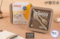 Gambar Kotak Bekal Makan OR-0228 Sekat 2 Anti Tumpah Free Sendok Garpu 1100Ml dari Ollahomeliving Kota Bogor 3 Tokopedia
