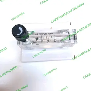 Rotameter Udara Gas (air) 25 NI/min Flow Meter Udara Wiebrock