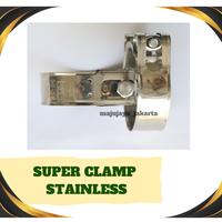 Gambar KLEM SELANG / SUPER CLAMP STAINLESS STEEL 304. 56-59MM dari Maju jaya jakarta2 Kota Administrasi Jakarta Barat 2 Tokopedia