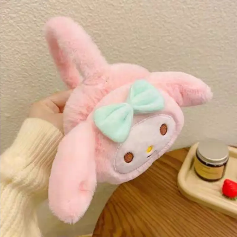 Earmuff Penutup Kuping Kuromi My Melody Cinnamoroll Pompompurin. 2