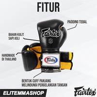 Gambar FAIRTEX Mexican Style Training Boxing Gloves BlackYellow BGV9 - 14 dari ELITE MMA SHOP Kota Administrasi Jakarta Barat 2 Tokopedia