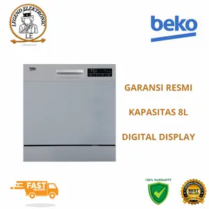 BEKO DISHWASHER DTC36810S MESIN CUCI PIRING BEKO DTC36810S TOP TABLE