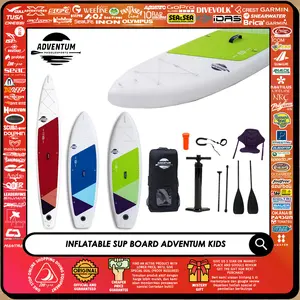 SUP Stand Up Paddle Board Adventum Junior Kids PerahuKayak Dayung Anak