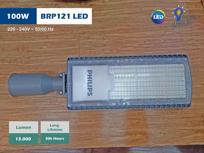 Gambar Lampu Jalan LED Philips BRP121 LED130/CW 100W 220-240V GM dari Philips bekasi Kota Bekasi Tokopedia