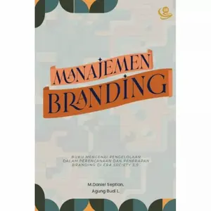 Buku Manajemen Branding : Penerapan Branding Society 5.0 - UB Press