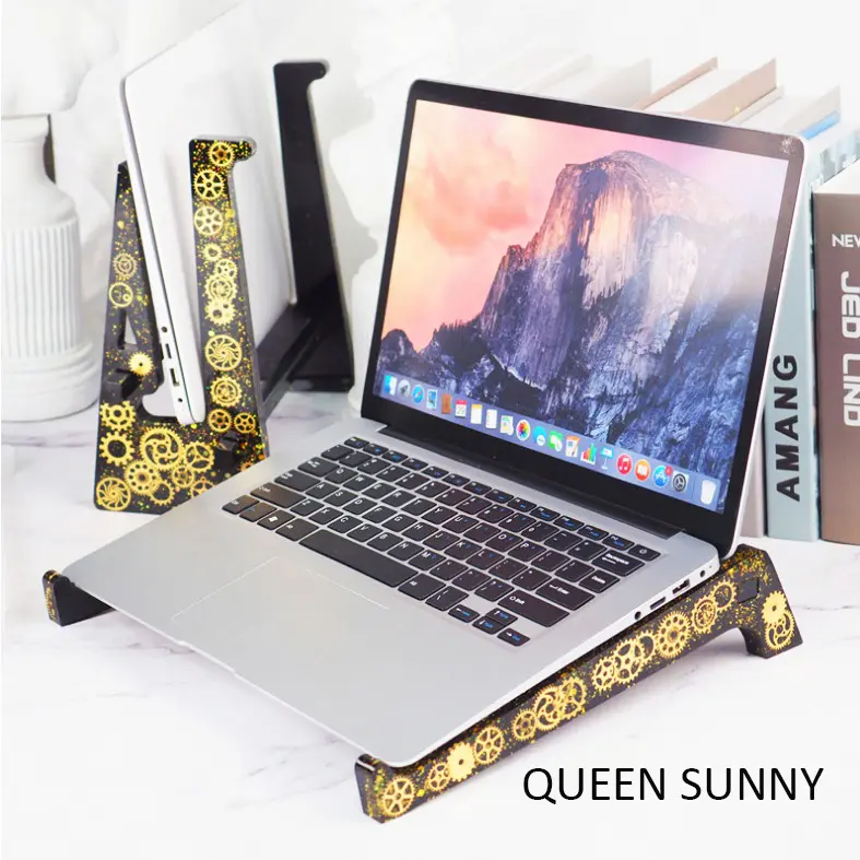Cetakan Resin Alas Dudukan Laptop Stand Holder Silicone Mold