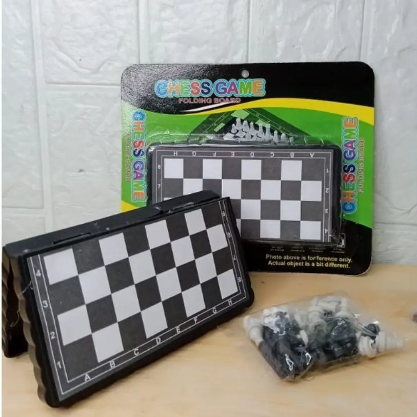 MAINAN Anak cewek/cowok Papan Catur mini