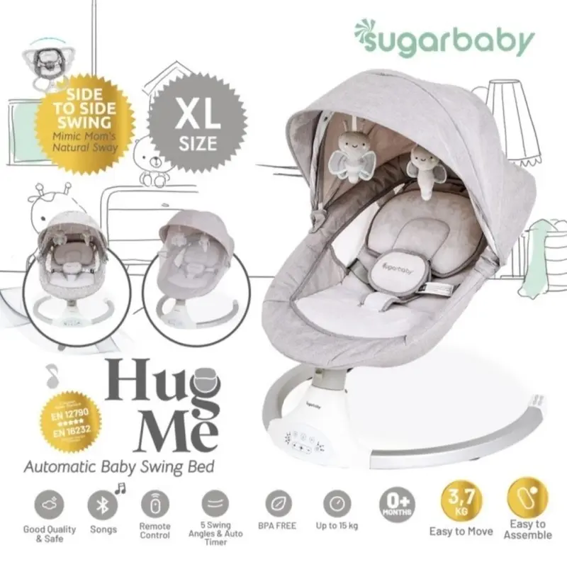 Sugar Baby HUG ME Automatic Baby Swing Bed 3
