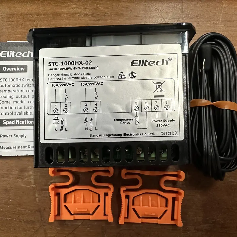 Digital Thermostat Elitech STC-1000 2