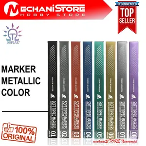 Dspiae Soft Tipped Metallic Marker Color - Acrylic Spidol Warna