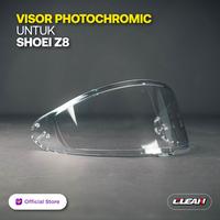 Gambar CLEAN Kaca Helm Shoei Z8 Photochromic Bening No. 54 dari GMA Product Series Kota Administrasi Jakarta Barat 2 Tokopedia