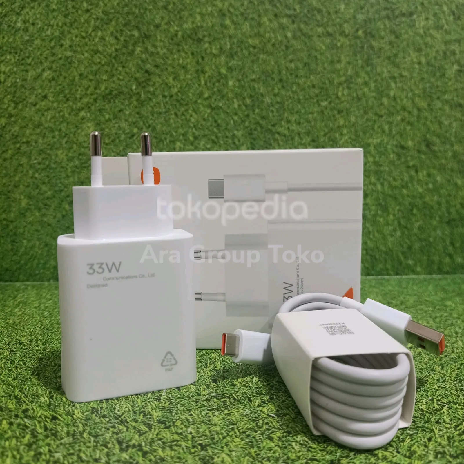 charger 33 watt original Bisa untuk hp Redmi, Poco 33 watt Turbo