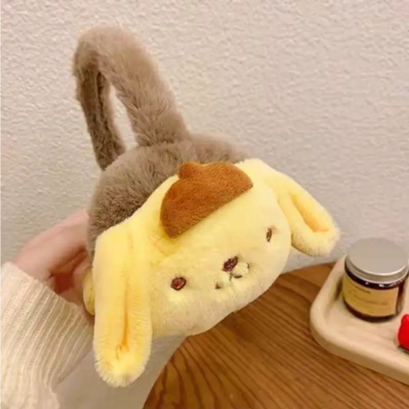 Earmuff Penutup Kuping Kuromi My Melody Cinnamoroll Pompompurin. 4