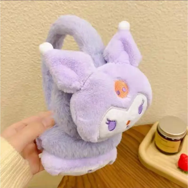 Earmuff Penutup Kuping Kuromi My Melody Cinnamoroll Pompompurin. 1