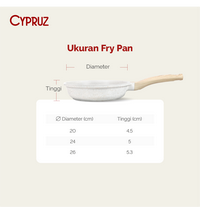 Gambar Cypruz Casserole Pan Stock Pot Panci Anti Lengket White Granit Diecast dari Cypruz Kitchenware Kota Administrasi Jakarta Utara 5 Tokopedia