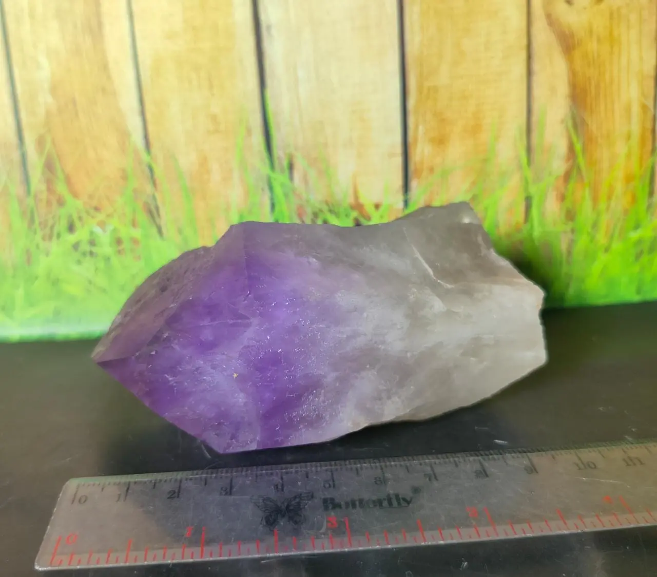 Natural Amethyst rough Pointer Polished (3) Batu asli alam
