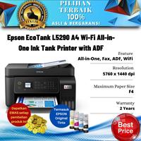 Gambar PrintEpson EcoTank L5290 A4 Wi-Fi All-in-One Ink Tank Printer with ADF - L5290 HITAM dari PT ITklik Indonesia Kota Administrasi Jakarta Pusat 1 Tokopedia