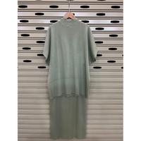 Gambar Knit Set - High Neck Top & Skirt - caramel dari Prettyinpastel28 Kota Administrasi Jakarta Selatan 4 Tokopedia