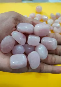 Natural Rose Quartz Tumble 2-3 cm Top Grade Paket 100 grams