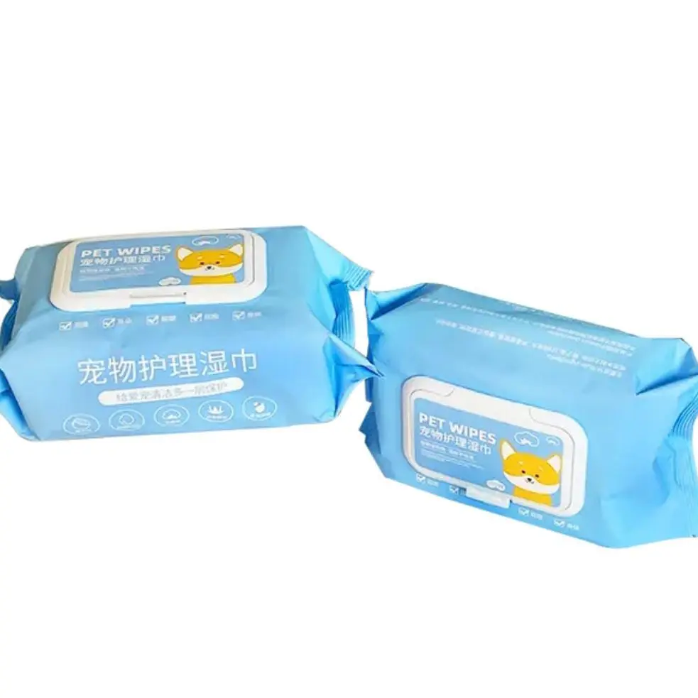 PET WIPES TISSUE 100 SHEET DOG CAT TISSUE BASAH HEWAN ANJING KUCING