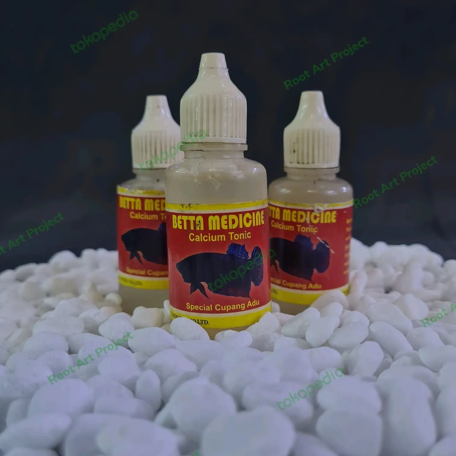 Betta medicine calcium tonic Betta Topka | OBAT IKAN
