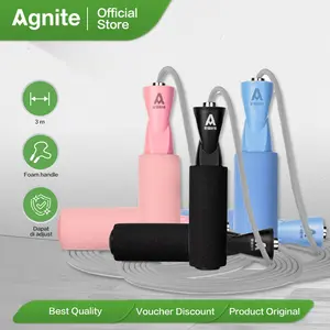 Agnite Tali Skipping / Lompat Tali / Jump Rope 3 M Adjustable FT125