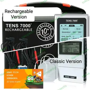 Tens 7000 Fisioterapi Stimulator Otot Bonus 8 pads