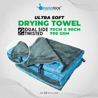 Gambar DRYING TOWEL 700GSM 90X70 DUAL SIDE TWISTED - HANDUK PENGERING MOBIL - 700 GSM dari nanoTECH PROTECTION Kab. Sukoharjo 1 Tokopedia