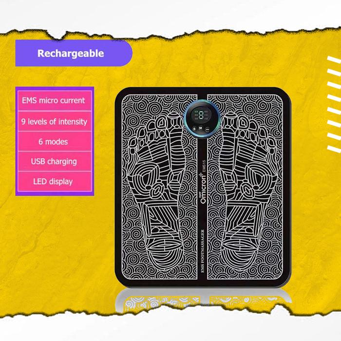 Gambar Alat Pemijat Telapak kaki Elektrik USB Pulse EMS Muscle Massager EP99 dari ElektronikPlus Kota Depok Tokopedia