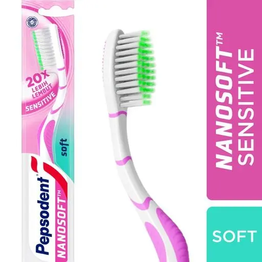 Pepsodent Sikat Gigi Double Care Sensitive 1Pc