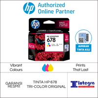 Gambar Tinta HP 678 Tri-color / Warna Original Ink Cartridge ( CZ108AA ) for Tinta Printer HP 1515 2515 2545 2645 3545 4515 4645 dari Integra Official Store Kota Administrasi Jakarta Utara 1 Tokopedia