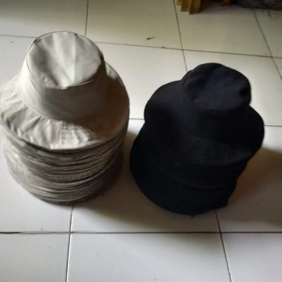 topi keplek murah meriah topi rimba pakai tali topi proyek tp bangunan