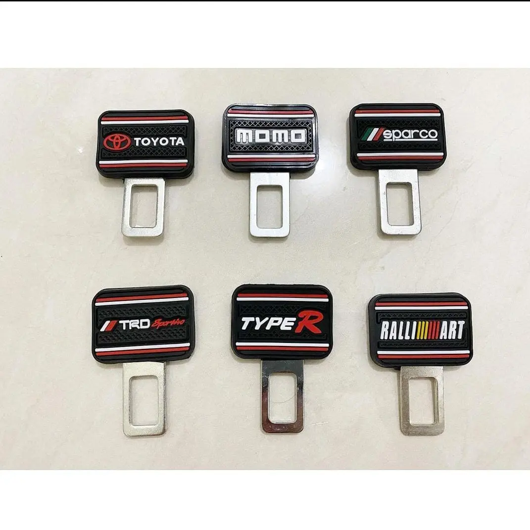 klik seat belt sabuk pengaman mobil isi 2
