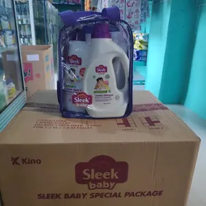 Sleek Baby Paket Hemat isi 3 free Tas Laundry Detergen Cuci Botol Dot