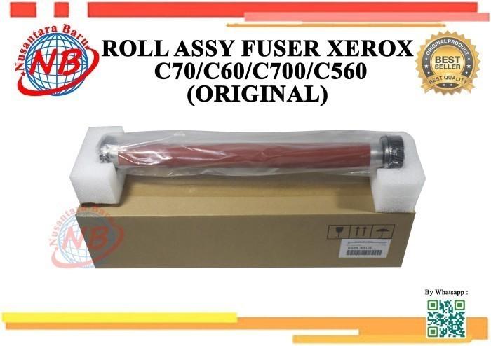 Upper Roller Pemanas Xerox Color C70/C60/560/700 original Japan 1