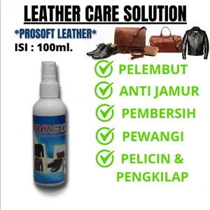 Pembersih Jaket Kulit Tas Kulit Semir Kulit Prosoft Leather