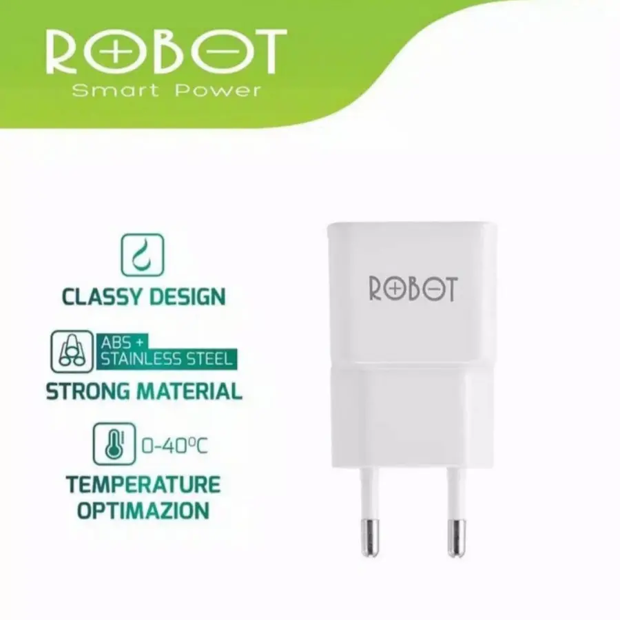 Robot Adapter Charger RT K4 Batok Charger Garansi Original Resmi
