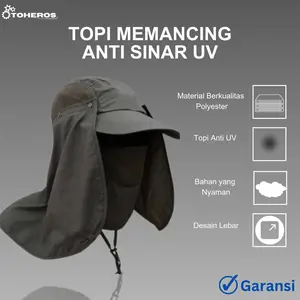 Topi Mancing Topi Masker Hiking Climbing Tentara Jepang - Hijau Army