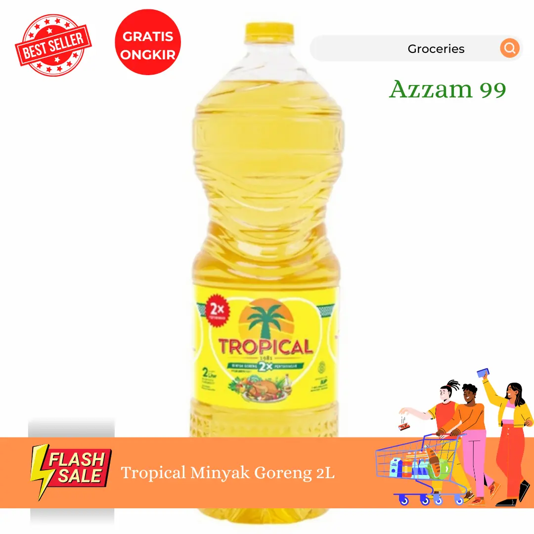 TROPICAL Minyak Goreng Pet 2L