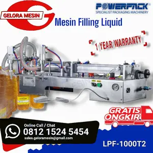 Mesin Filling Piston Pengisi Cairan Liquid LPF-1000T2 POWERPACK