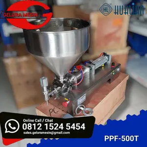 Mesin Filling Piston Pengisi Cairan Pasta PPF-500T HUALIAN